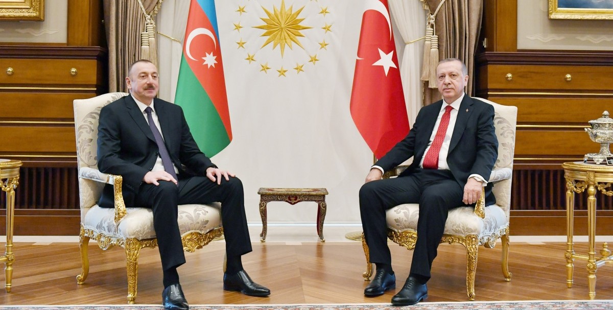 Azerbaijan's President Ilham Aliyev congratulates Türkiye's President Recep Tayyip Erdogan