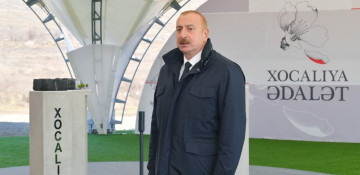 President: Our presence in Khojaly means a complete restoration of historical justice