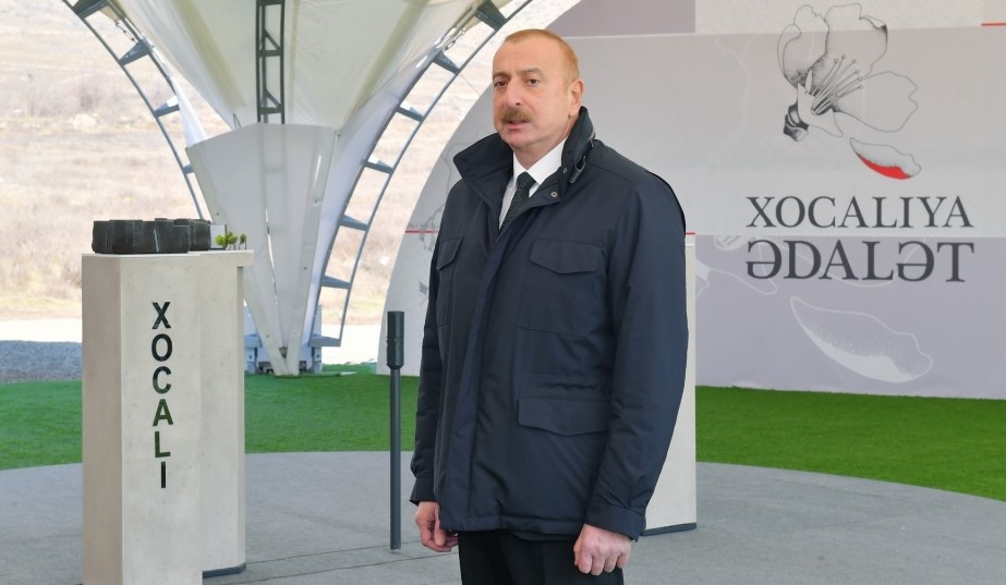 President: Our presence in Khojaly means a complete restoration of historical justice