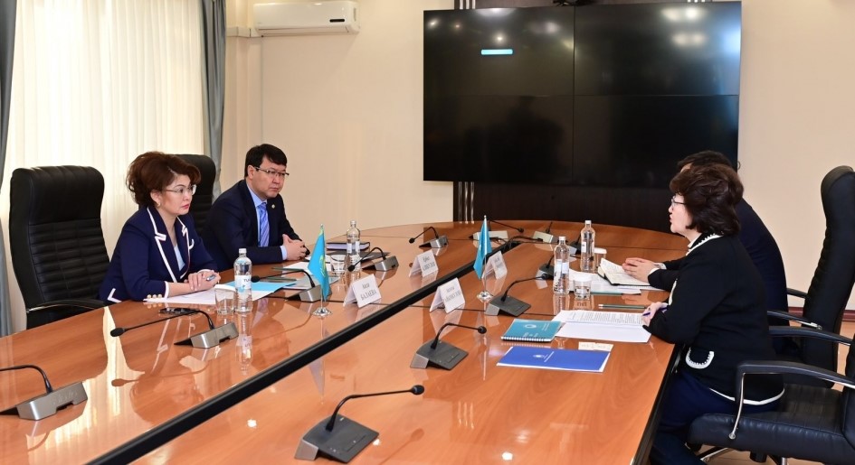 President of Turkic Culture and Heritage Foundation meets with Kazakh Minister of Culture and Information