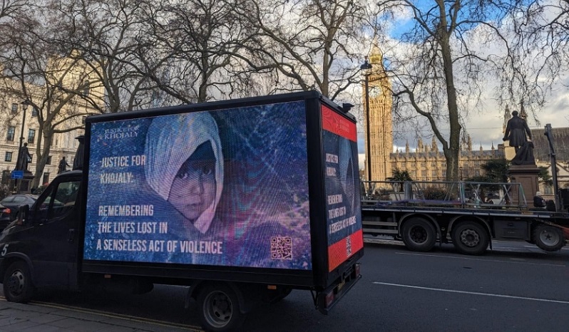 Awareness-raising campaign highlighting Khojaly genocide organized in London and Edinburgh