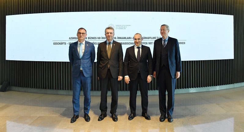 Azerbaijan, Germany explore prospects for implementing joint projects (PHOTO)