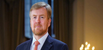 King of Netherlands congratulates Azerbaijani President