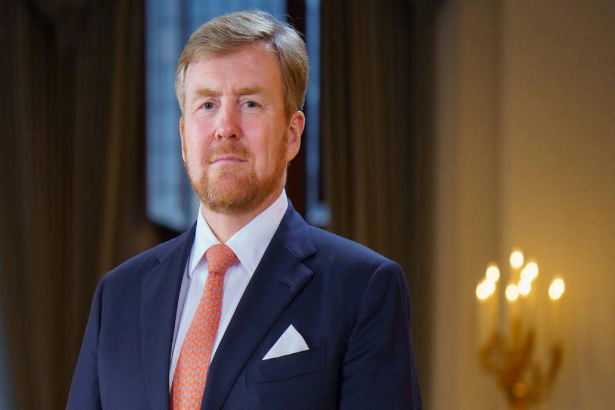 King of Netherlands congratulates Azerbaijani President