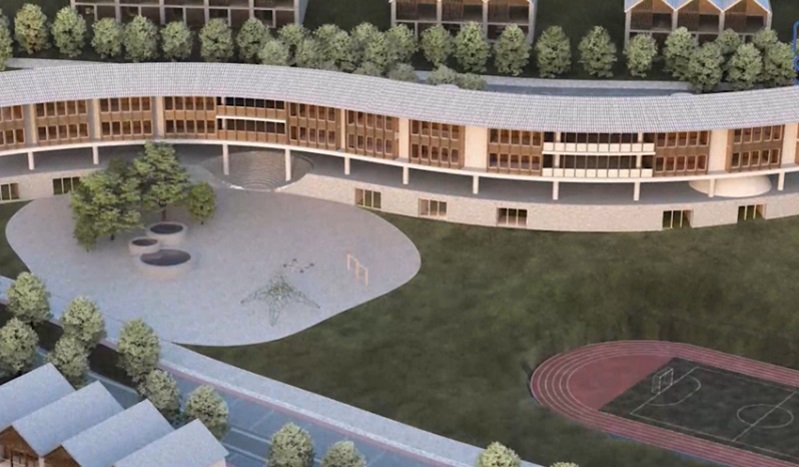 New school under construction in Azerbaijan’s liberated Kalbajar (VIDEO)