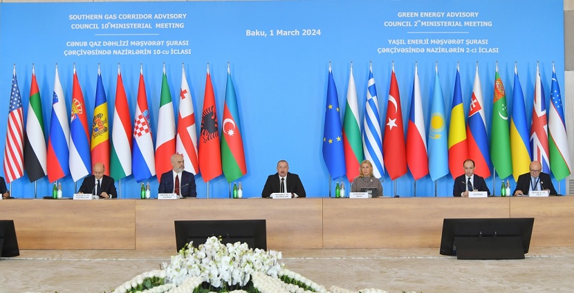 President Ilham Aliyev attends 10th SGC Advisory Council Ministerial Meeting 