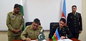 Azerbaijan and Pakistan mull state of military cooperation and ink final protocol