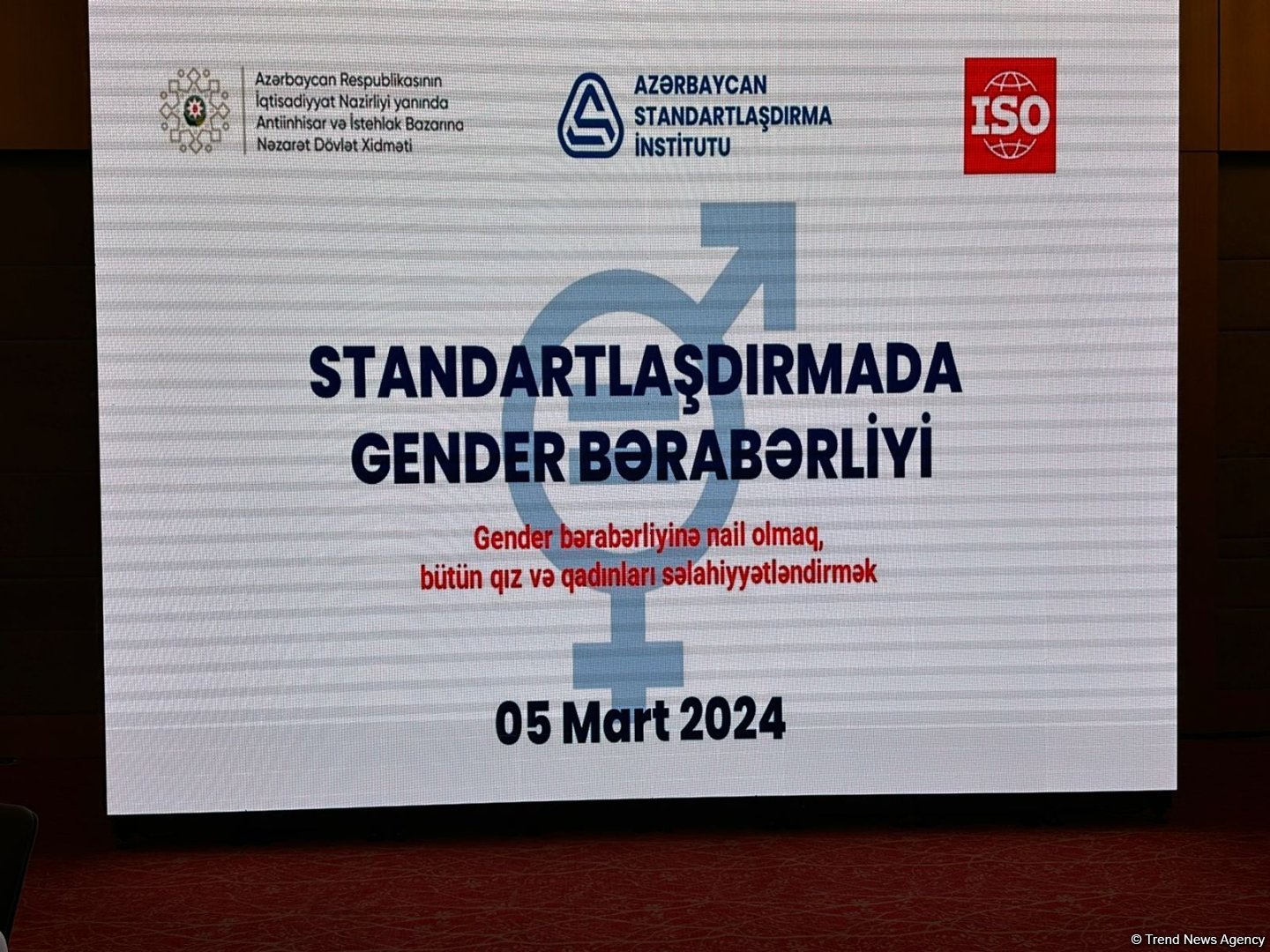 Azerbaijan hosts event on gender equality