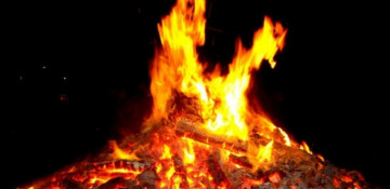 Azerbaijan celebrates Fire Tuesday of Novruz Holiday