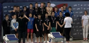 Azerbaijani swimming squad seize glory in Latvia