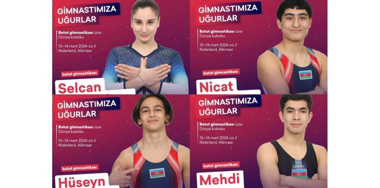 Azerbaijani gymnasts to compete in World Cup Alkmaar