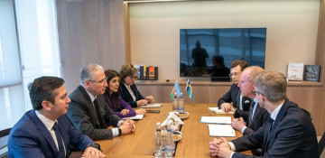 President of COP29 holds discussions with head of Swedish delegation