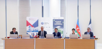 Azerbaijan holds first training for English-speaking journalists who will cover COP29 (PHOTO)