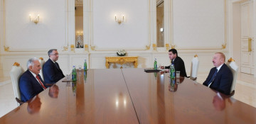 President Ilham Aliyev received Chairman of Council of Elders of the OTS Binali Yıldırım