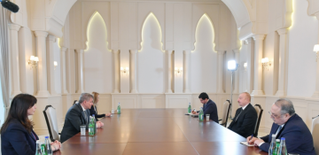 President Ilham Aliyev received Under-Secretary-General for Policy at United Nations