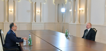 Azerbaijan’s president meets with Albanian counterpart