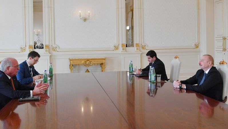 President Ilham Aliyev receives President of Munich Security Conference Foundation Council Wolfgang Ischinger