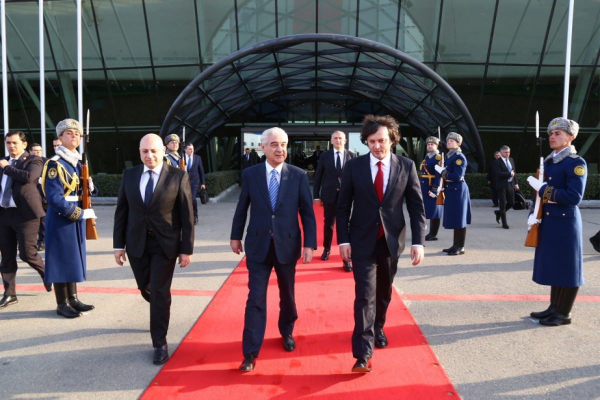 Georgian Prime Minister Irakli Kobakhidze concludes his official visit to Azerbaijan