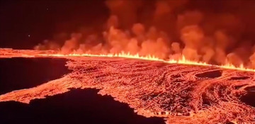 4th volcanic eruption in 3 months shakes Iceland's Reykjanes Peninsula