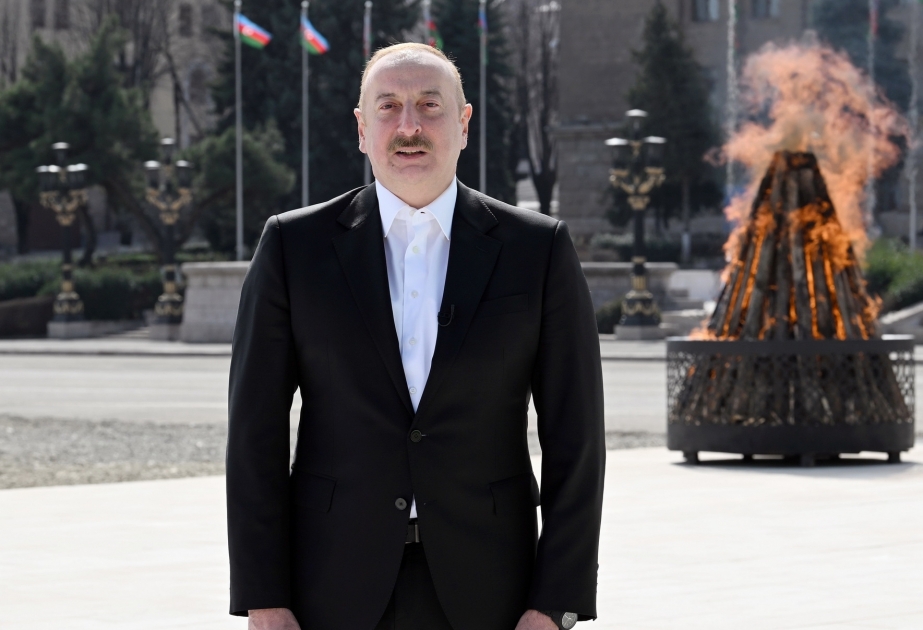 President Ilham Aliyev: It is the fourth time that I have lit holiday bonfire in liberated lands of Karabakh