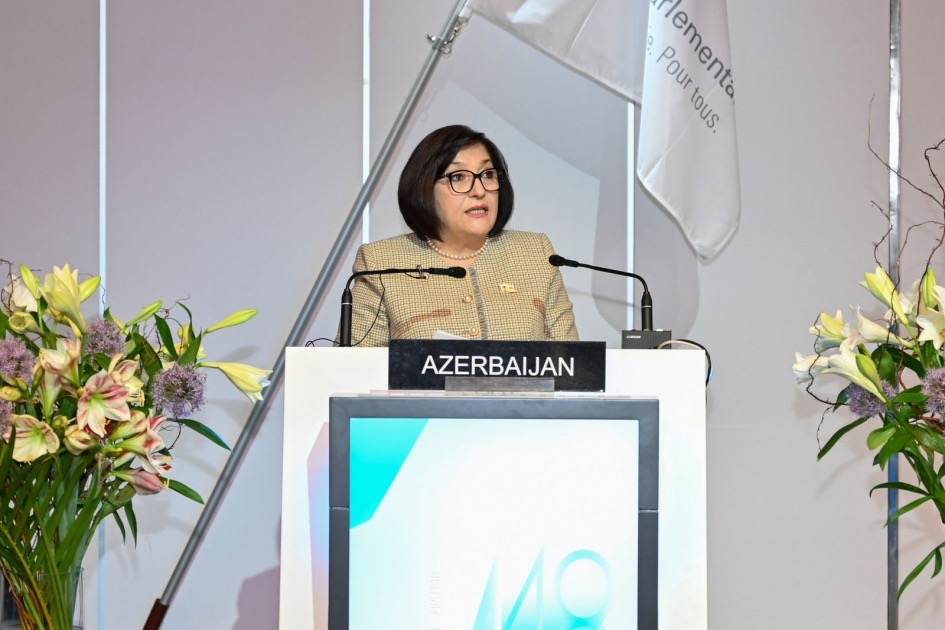 Speaker of Azerbaijan's Milli Majlis addresses 148th Assembly of Inter-Parliamentary Union