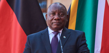 South African president congratulates Azerbaijani leader
