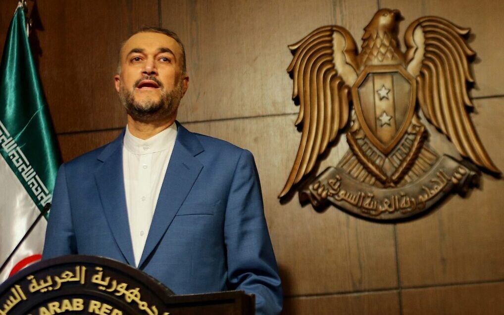 Iranian FM comments on attack on consulate in Damascus