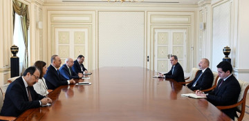President Ilham Aliyev receives member of Turkish Grand National Assembly Mevlüt Çavuşoğlu