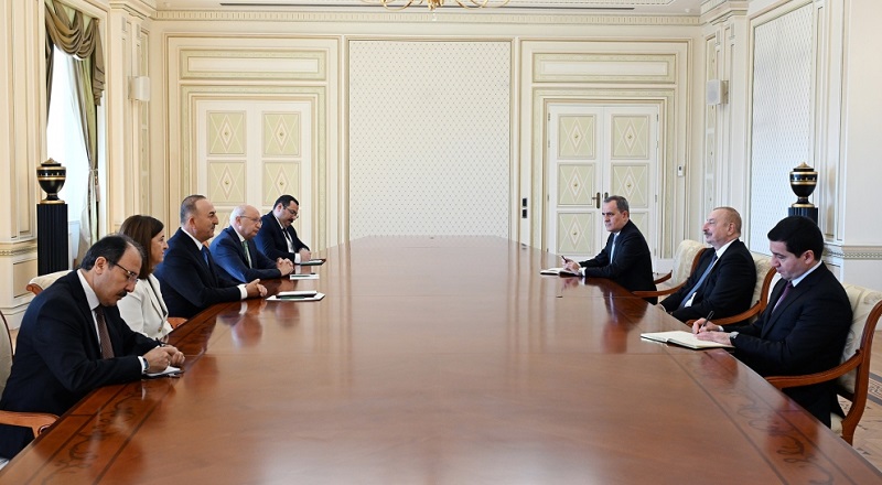President Ilham Aliyev receives member of Turkish Grand National Assembly Mevlüt Çavuşoğlu