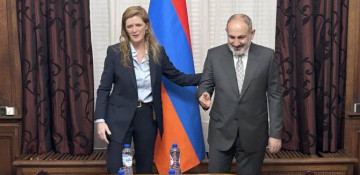 Armenian premier, USAID director meet in Brussels