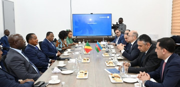 Congolese president visits Garadagh Solar PV Plant