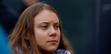 Climate activist Greta Thunberg detained at demonstration in The Hague