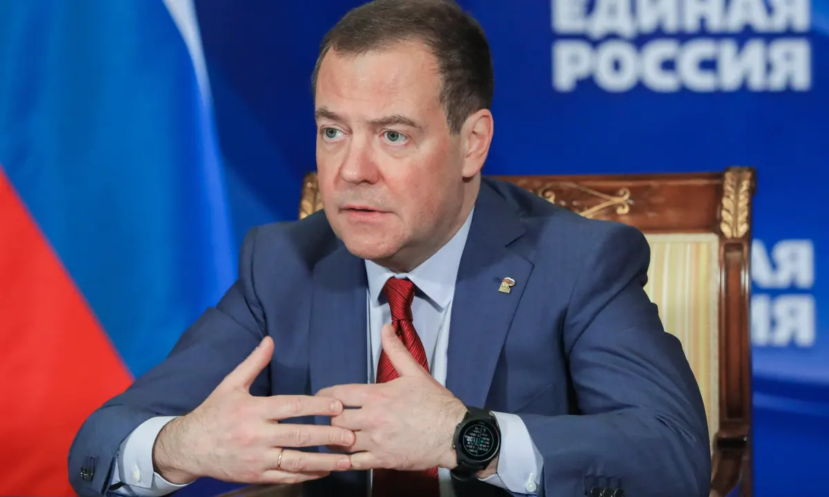 Medvedev accuses leaders of NATO member countries of aiding concert hall attack