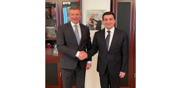 Assistant to Azerbaijani President receives Ukrainian Ambassador