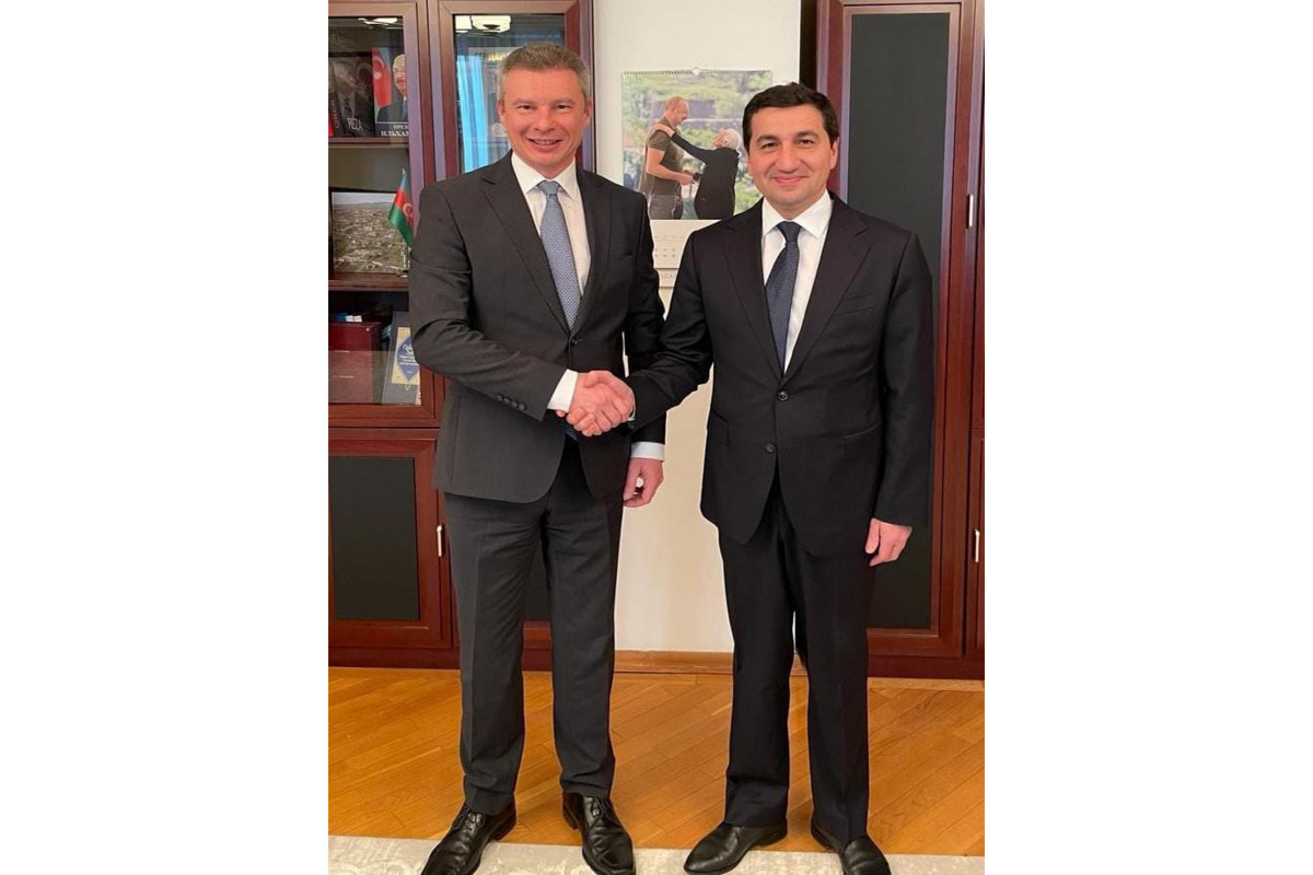 Assistant to Azerbaijani President receives Ukrainian Ambassador