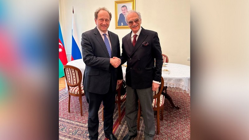 Azerbaijan’s ambassador to Russia informs his German colleague about Baku-Yerevan normalization process