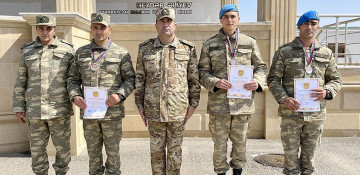Azerbaijan Land Forces hold paramilitary cross championship