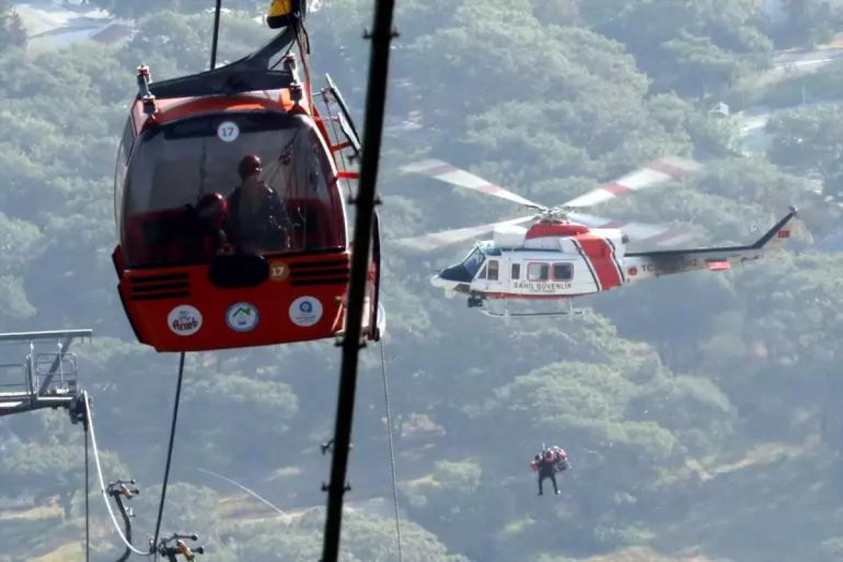 1 killed, 10 injured in cable car accident in Southern Türkiye
