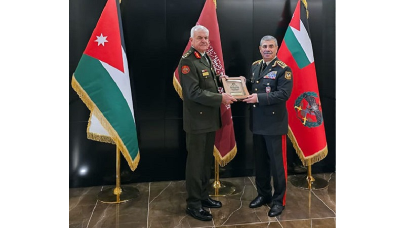 Azerbaijan’s defense minister embarks on official visit to Jordan