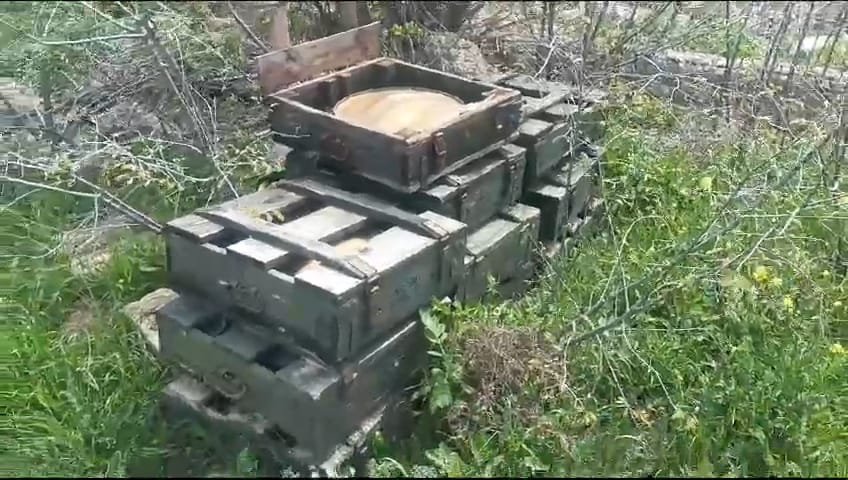 Military ammunition discovered and seized in Azerbaijan's Jabrayil district