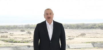 President Ilham Aliyev: Among infrastructure projects implemented in Azerbaijan in recent years, Shirvan irrigation canal holds special importance