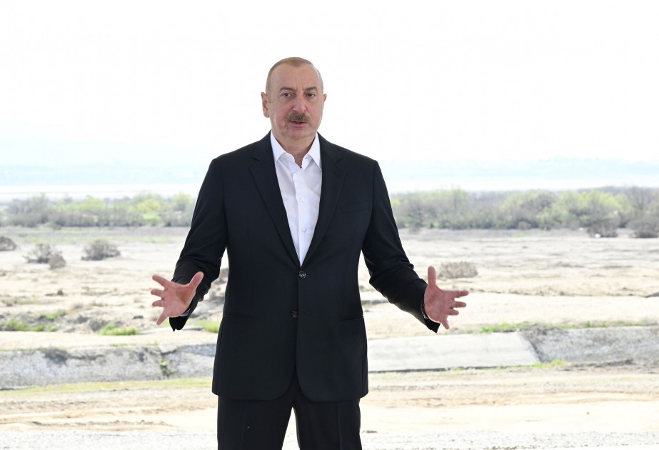 Azerbaijani President: Efficient utilization of water resources is our primary task