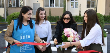 Renovated courtyards handed over to residents with participation of Leyla Aliyeva