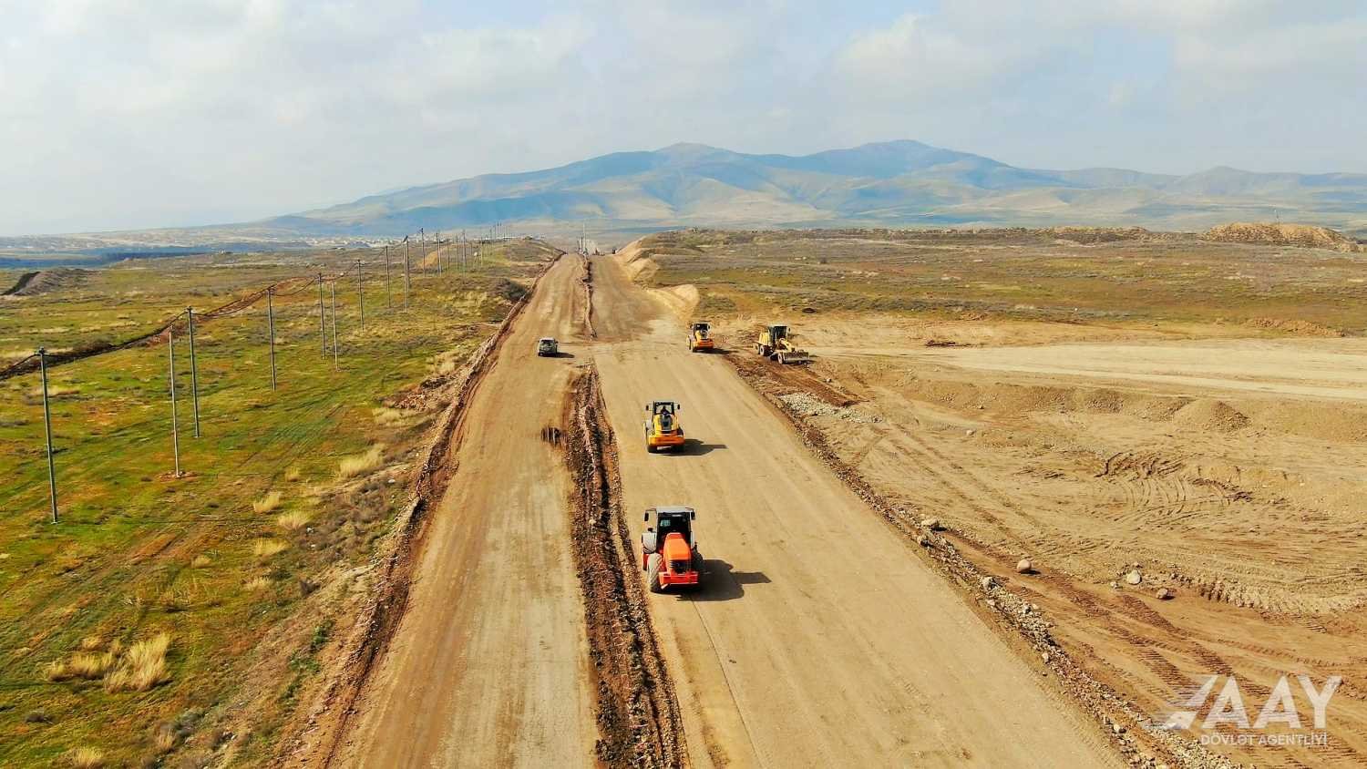 Azerbaijan commences construction of road connecting Barda-Aghdam highway with Asgaran town