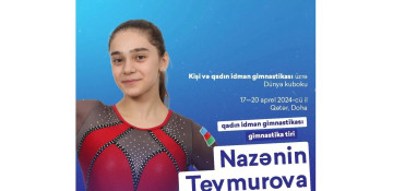 Azerbaijani gymnast reaches another World Cup final