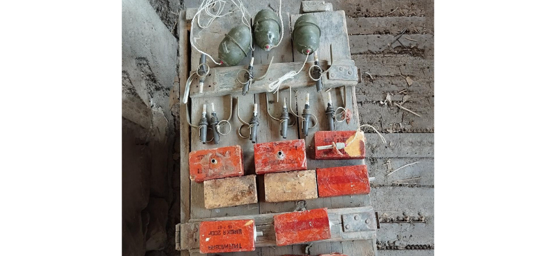 Armenian-made explosive devices uncovered in Azerbaijan's Khojavand district