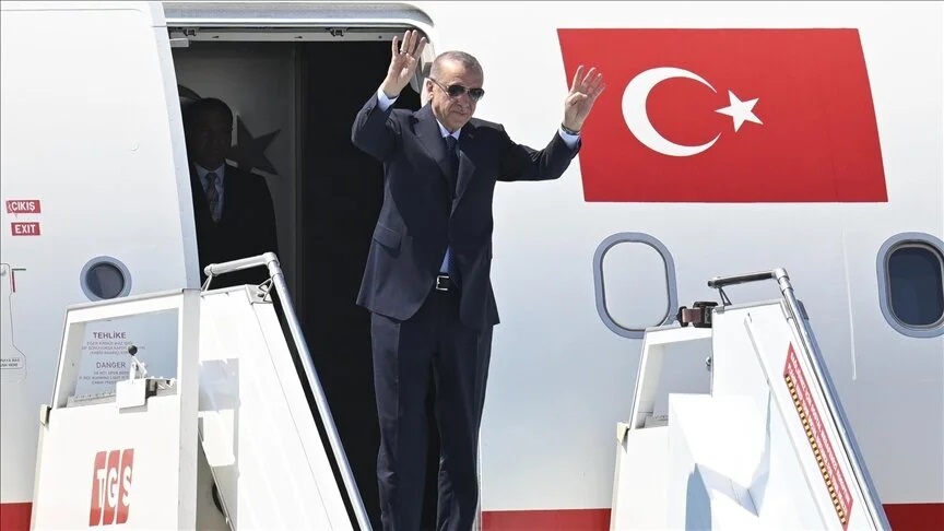 Türkiye's President Erdogan arrives in Iraq's capital Baghdad for talks - UPDATED