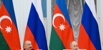 Meeting of President Ilham Aliyev, President Vladimir Putin with Baikal-Amur Mainline veterans held in Moscow