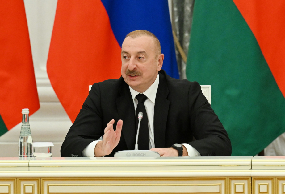President Ilham Aliyev: The factor of Heydar Aliyev has always played and will continue to play an important role in the interstate relations between Russia and Azerbaijan