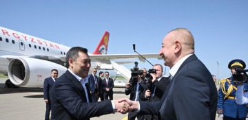President of Kyrgyzstan Sadyr Zhaparov, who is on state visit to Azerbaijan, arrived in Fuzuli district